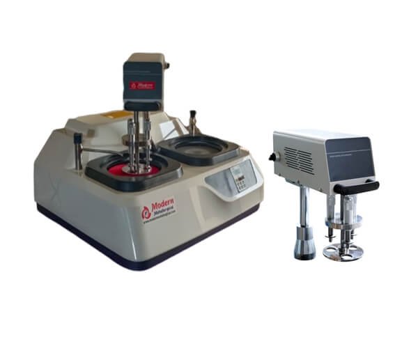 Double disc polishing machine With Polishing Head
