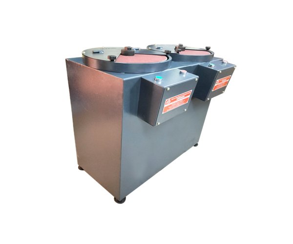 Modern Double Disc Spectro Grinding Machine Model-Floor – single Speed Individual Operation